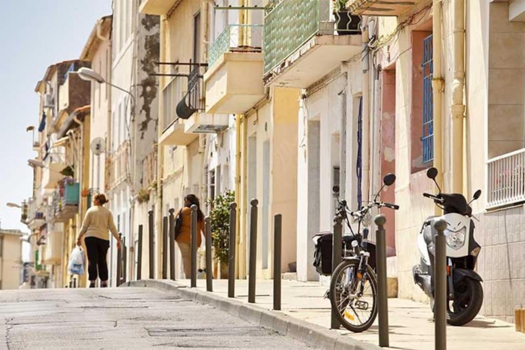 Appartement Neuf Cosy Centre Ville Quartier Haut Sète Exteriör bild