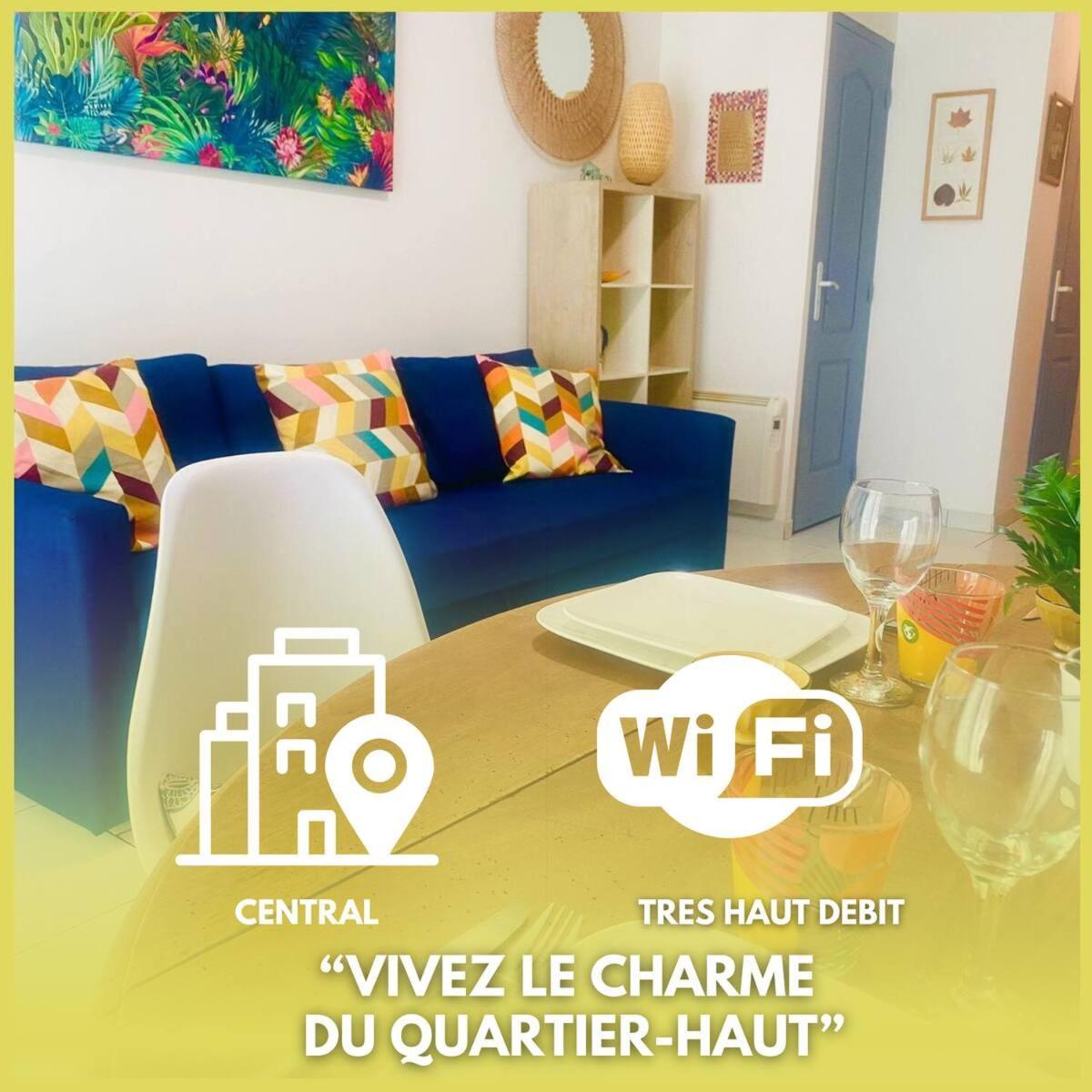 Appartement Neuf Cosy Centre Ville Quartier Haut Sète Exteriör bild